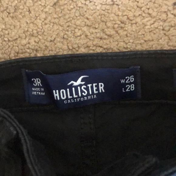 Black high waisted hollister jeans - Picture 2 of 3